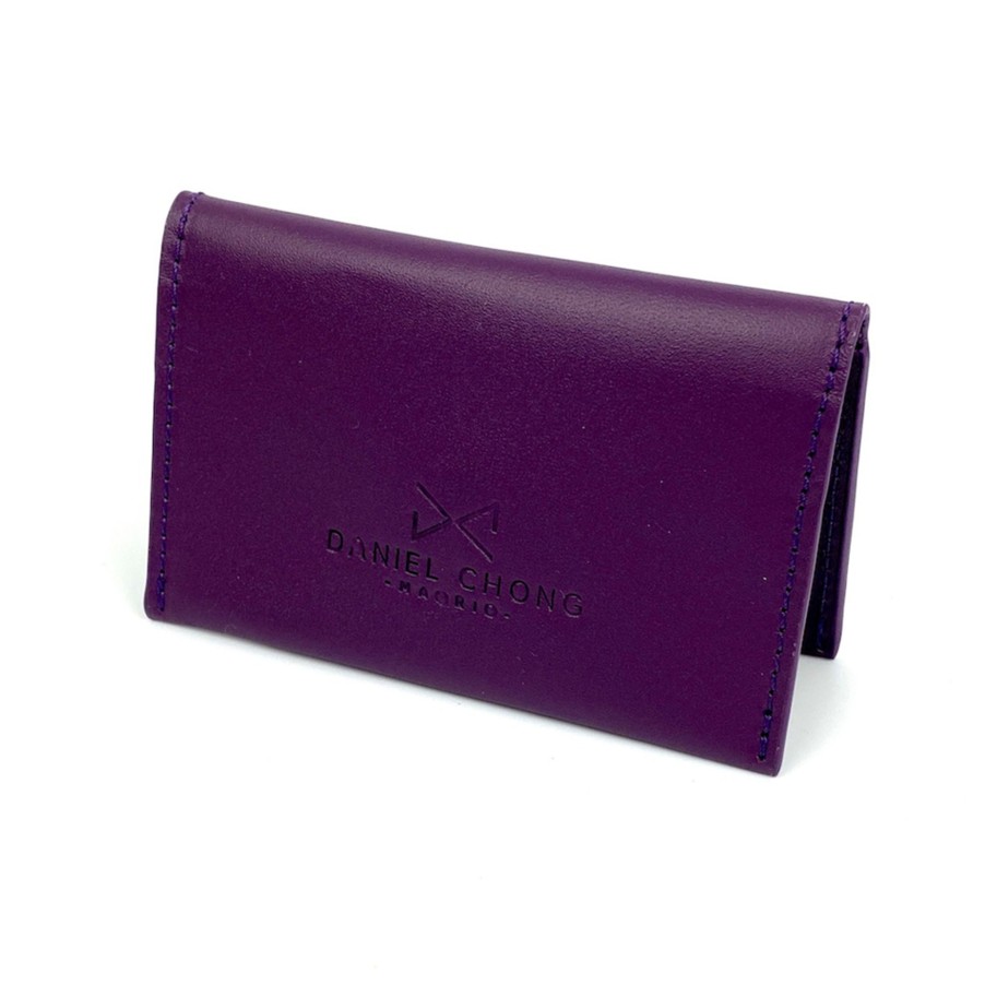 Daniel Chong Purple Card Holder New