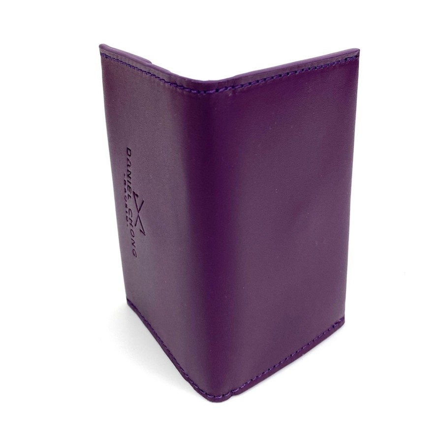 Daniel Chong Purple Card Holder New