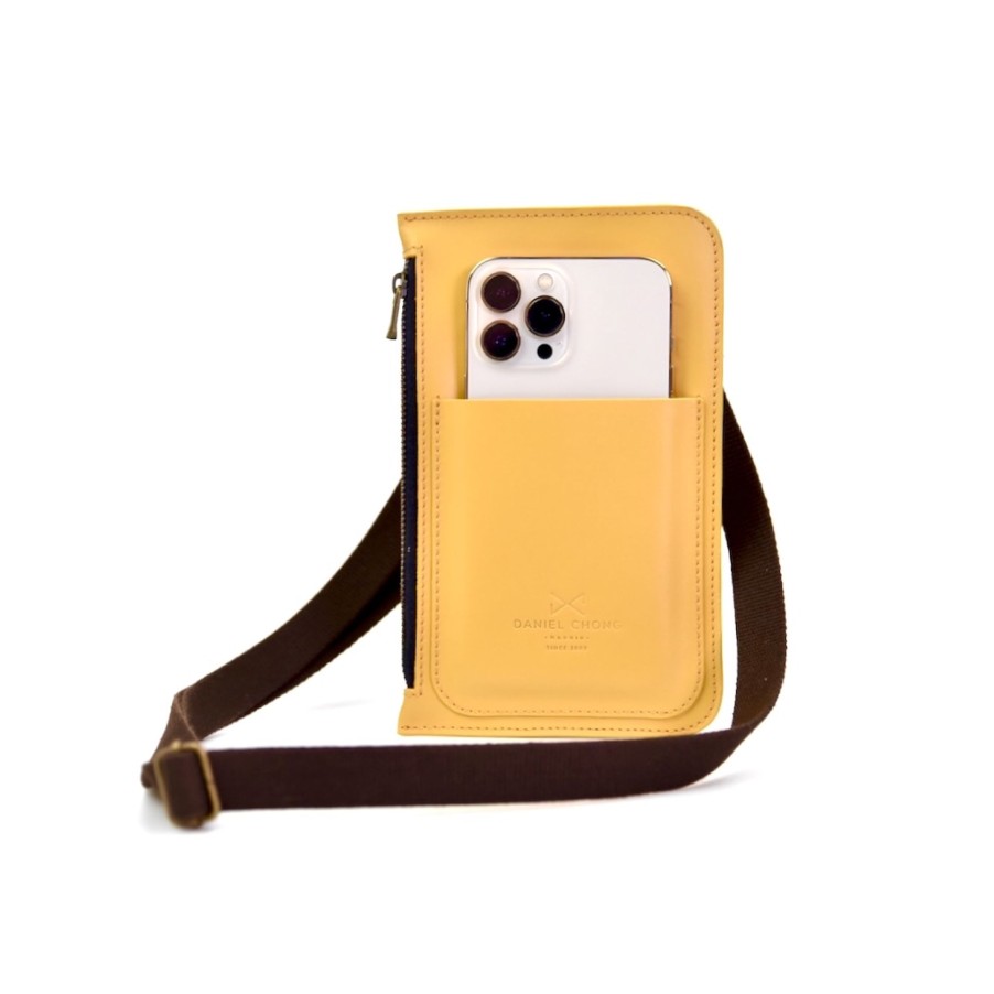 Daniel Chong Golden Mobile Phone Bag Best