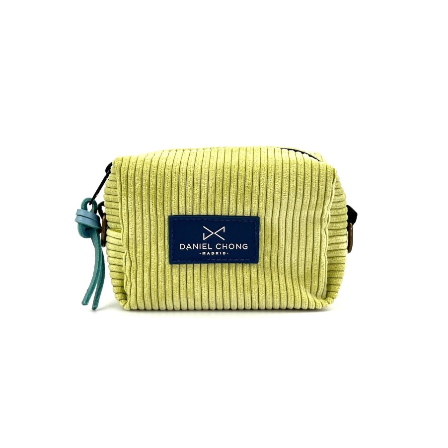 Daniel Chong Mini Cube Pistachio Corduroy Crossbody Bag 'Xs' Best