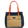 Daniel Chong Old School Navy Shopper With Red Fluor Handles Online