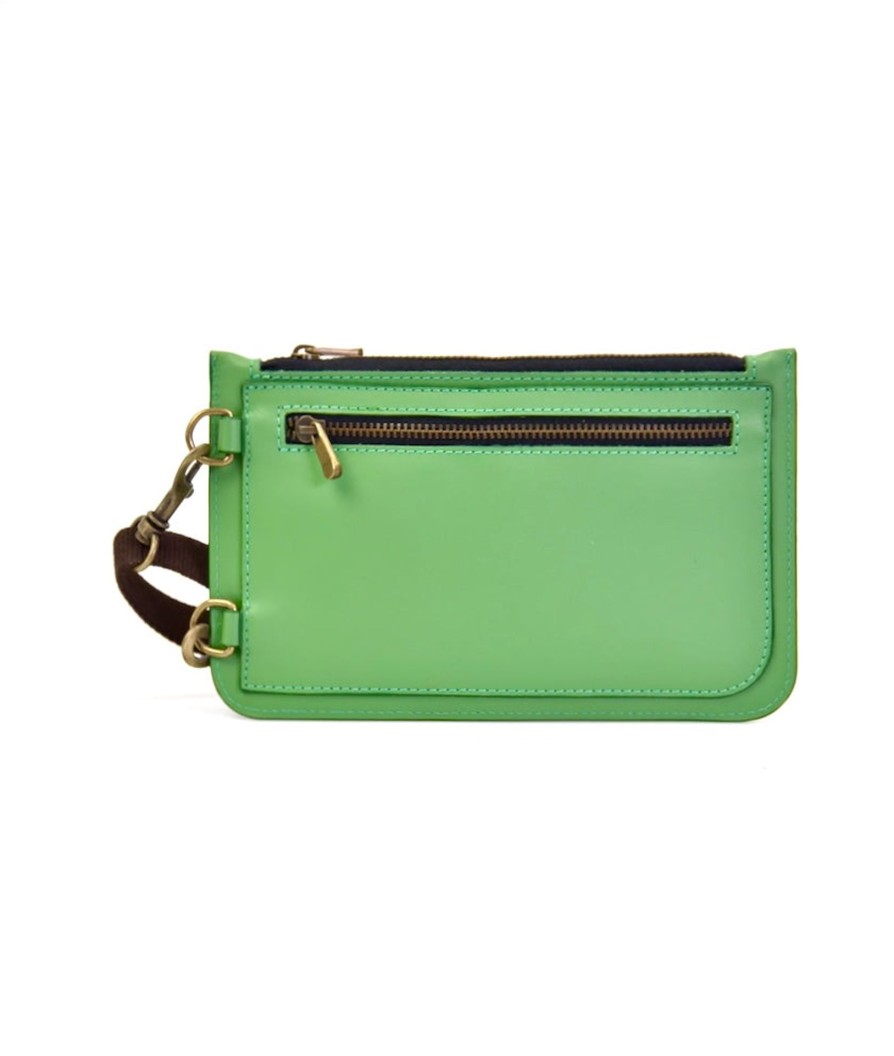 Daniel Chong Grass Green Mobile Phone Bag Online