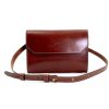 Daniel Chong Brown Leather Mini Envelope Wholesale